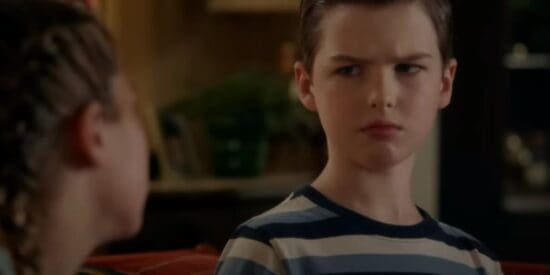 Iain Armitage in Young Sheldon