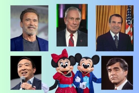 Politicians who made Disney history