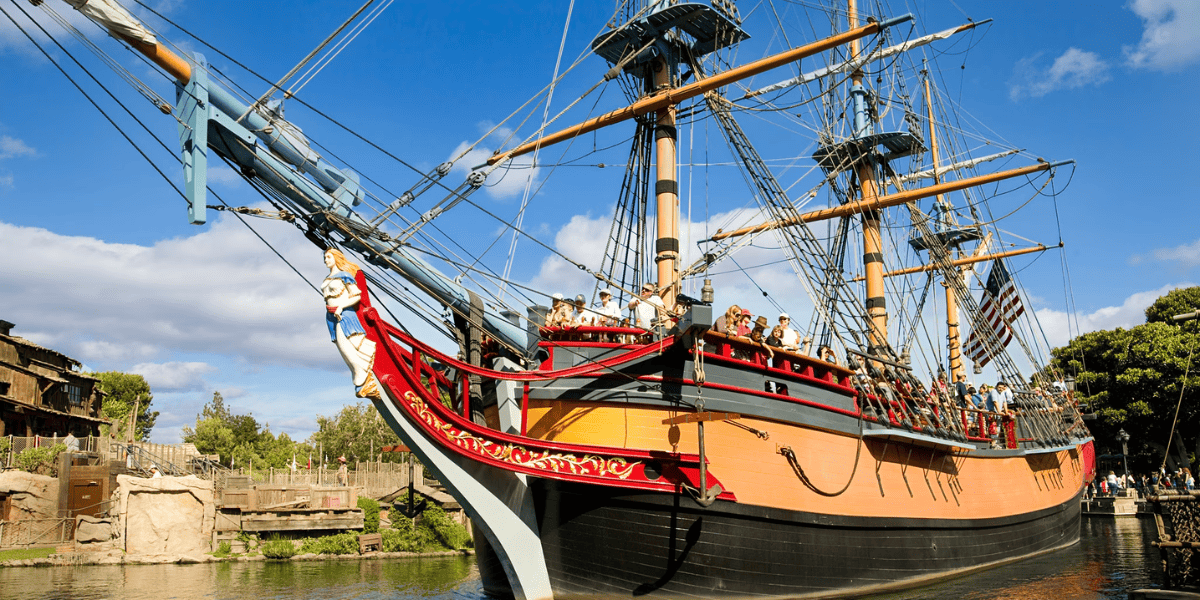 Sailing Ship Columbia, a historic Disneyland ride.
