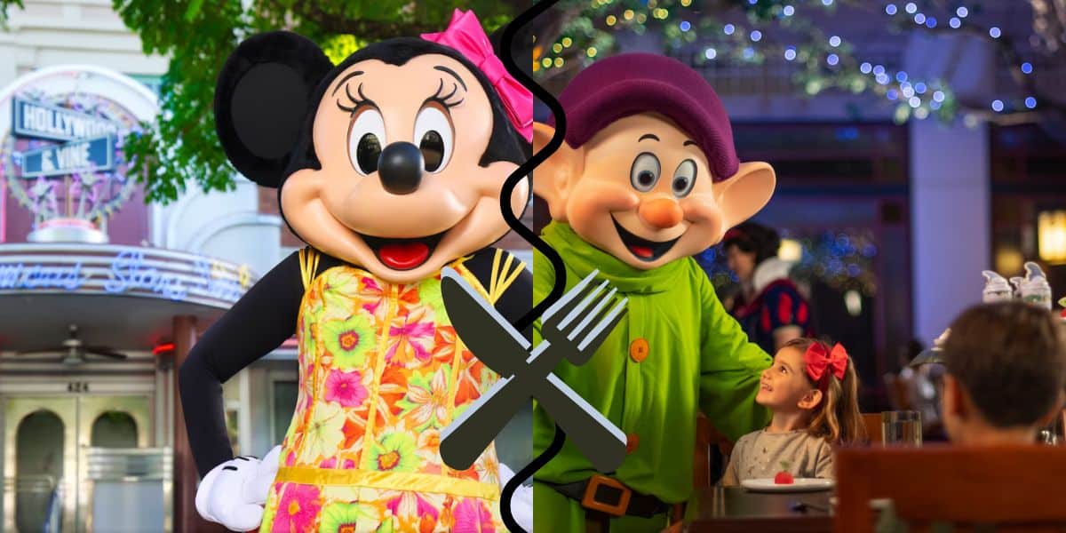 Disney Character Dining