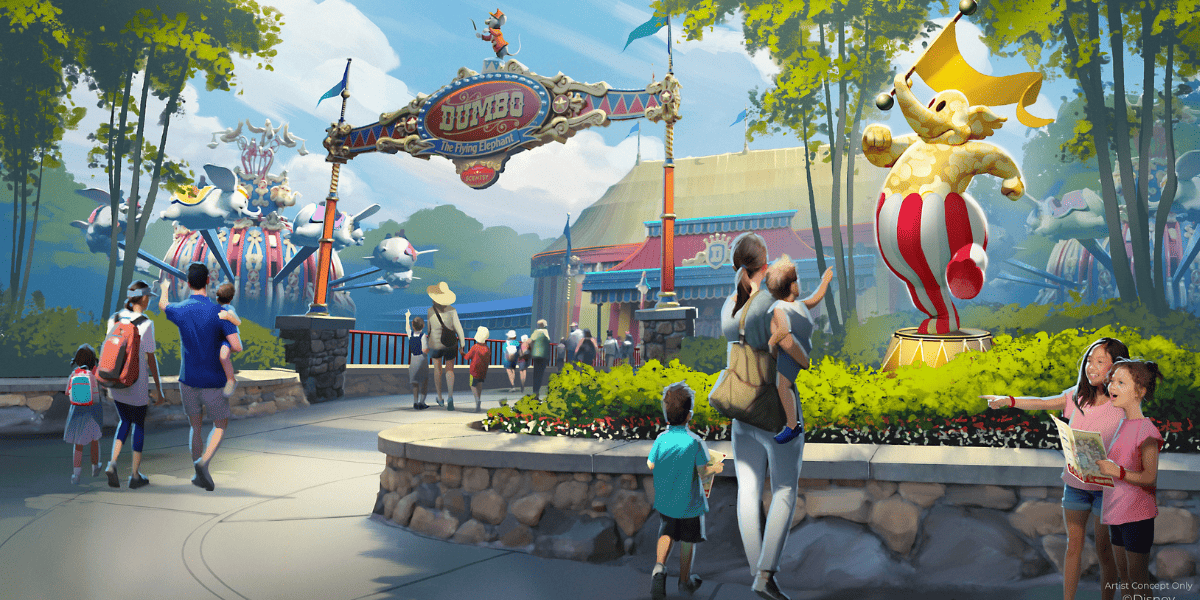 Concept art for a Scentsy sponsored smell experience coming to Storybook Circus in Magic Kingdom at Walt Disney World.