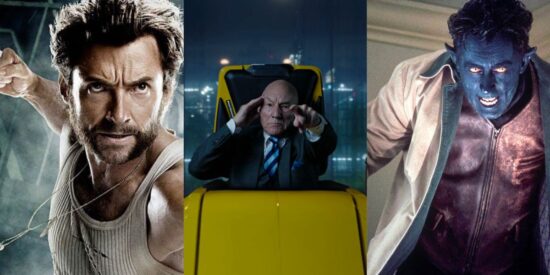 Various X-Men in the Movies