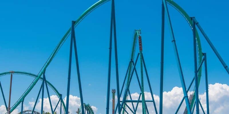 Leviathan roller coaster at Canada's Wonderland
