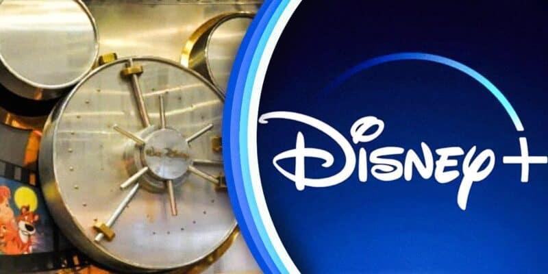 Disney repeats History with Vault; Disney+ Logo on the left