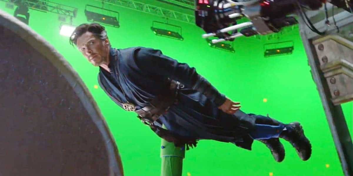 Benedict Cumberbatch suspended as Dr Strange in marvel movie green screen acting