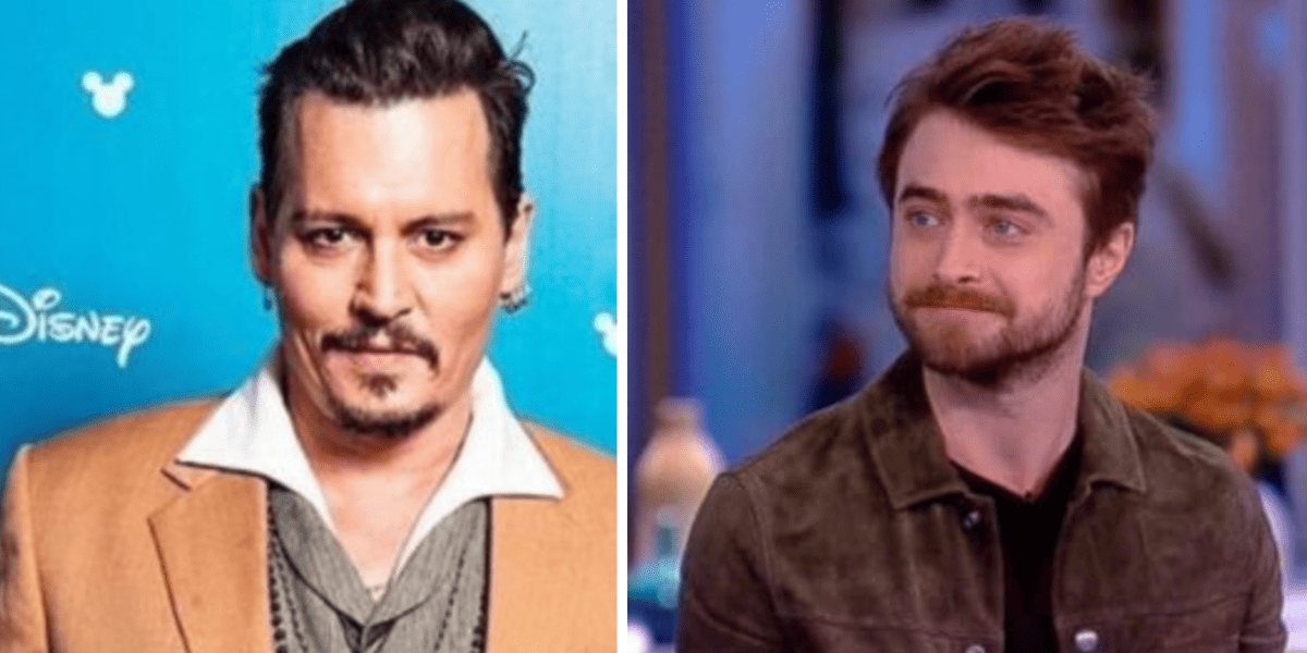 Johnny Depp and Daniel Radcliffe