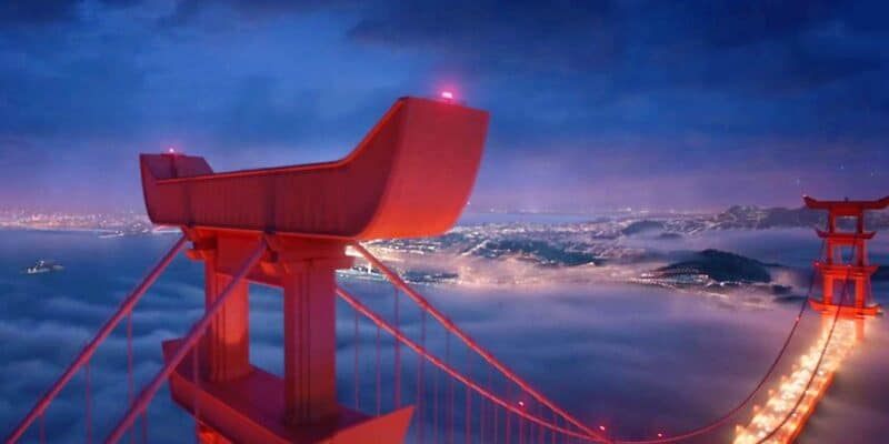 San Fransokyo Bridge Big Hero Six