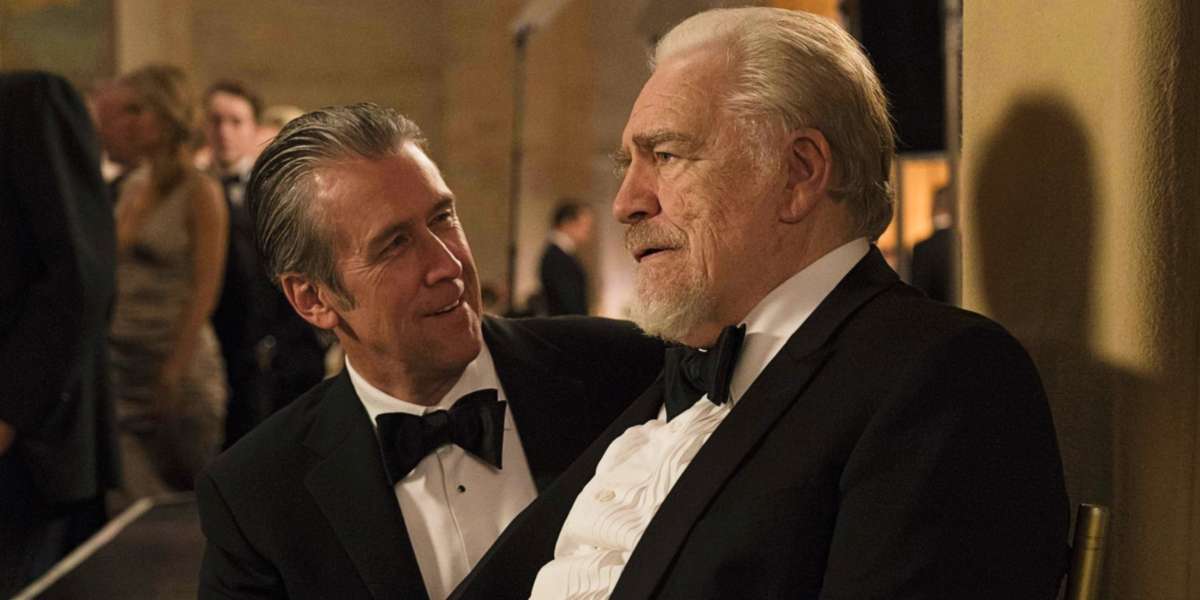 brian cox as logan roy on succession