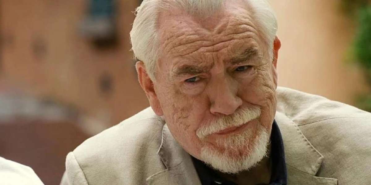 brian cox as logan roy on succession
