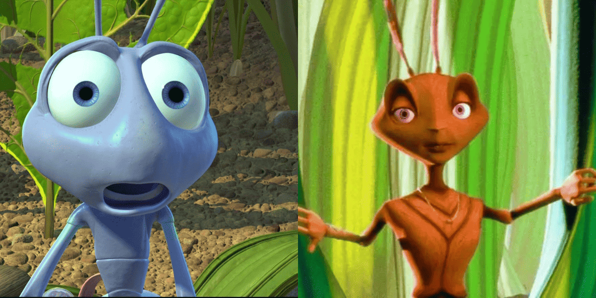 Two Ants from two very different films