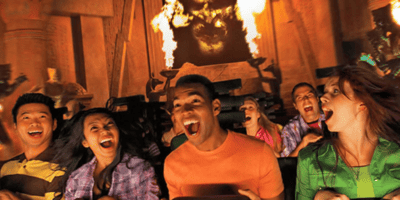 Mummy ride at Universal