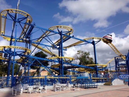 Fun Spot America - Galaxy Spin Roller Coaster