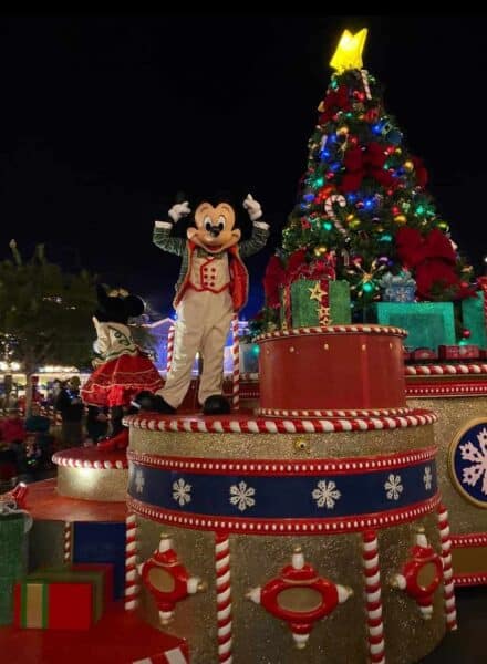 Parade at Mickey's Very Merry Christmas Party