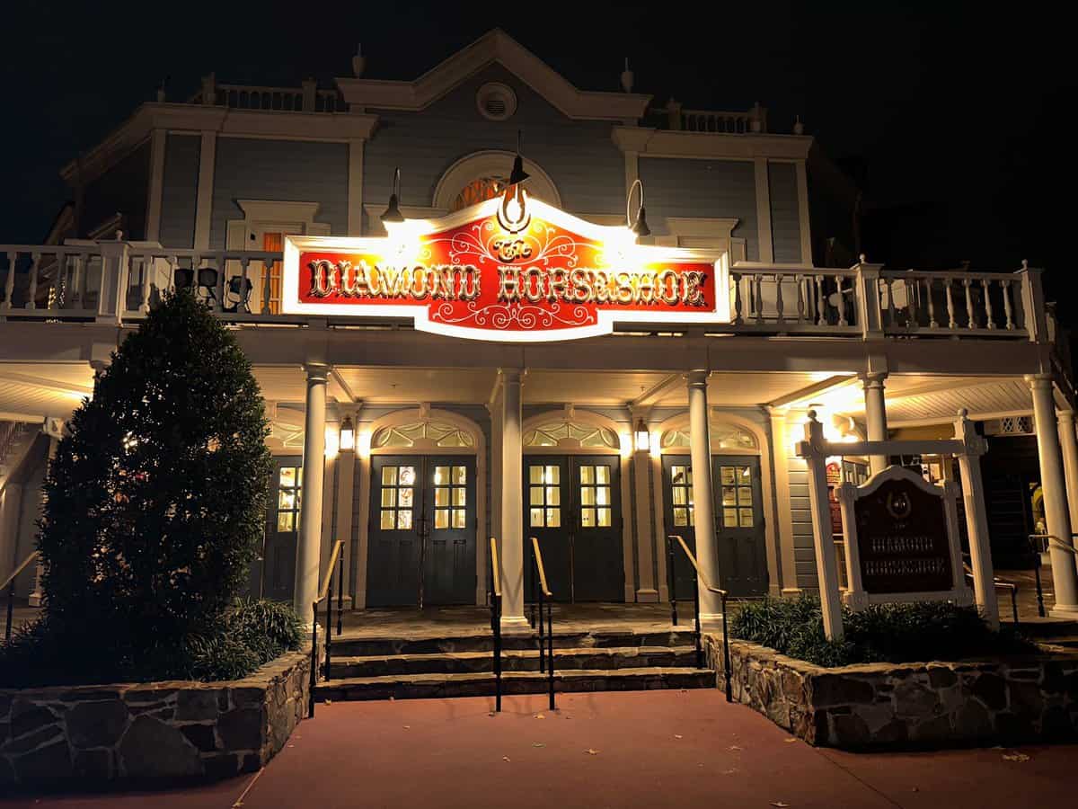 The Diamond Horseshoe in the Magic Kingdom