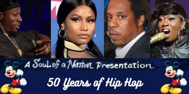 Icons from Hollywood as Disney celebrates 50 years of hip hop