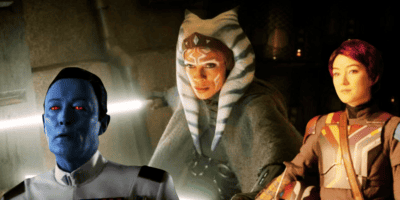 Ahsoka with Sabine Wren and Thrawn