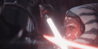 Ahsoka Tano dueling Marrok
