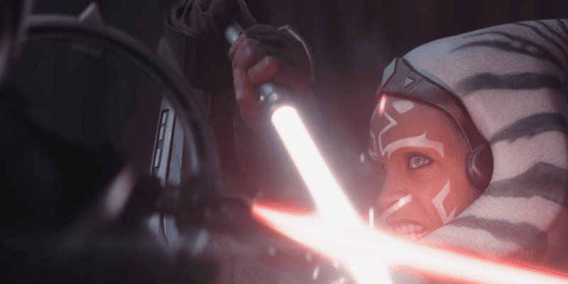 Ahsoka Tano dueling Marrok