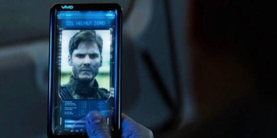 A Vivo phone in Captain America: Civil War