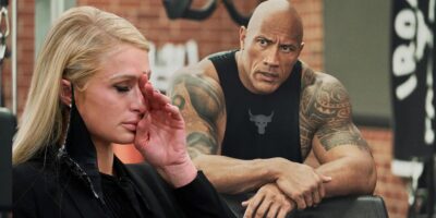 dwayne johnson and paris hilton