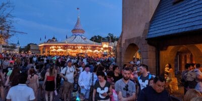 Crowds in Magic Kingdom pre-pandemic