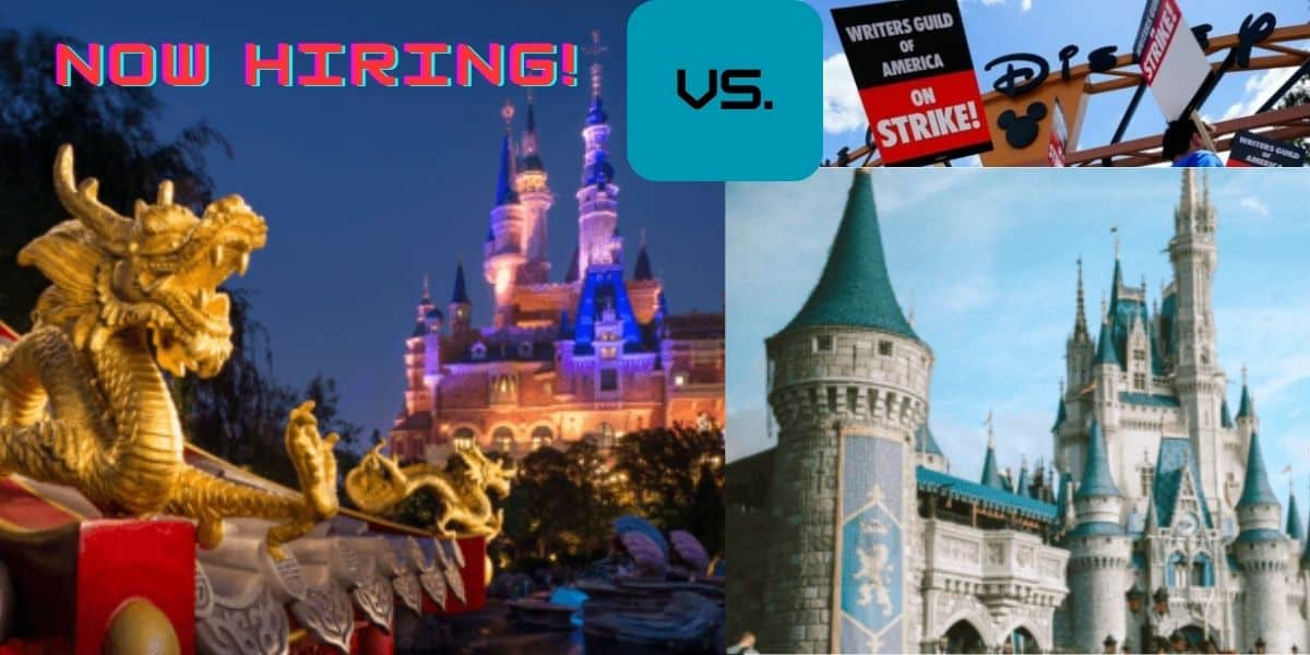 Walt Disney Park and Media is hiring while US Disney entertainers are on strike