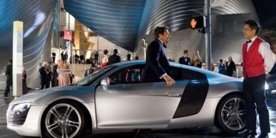 Audi R8 Coupe in Iron Man