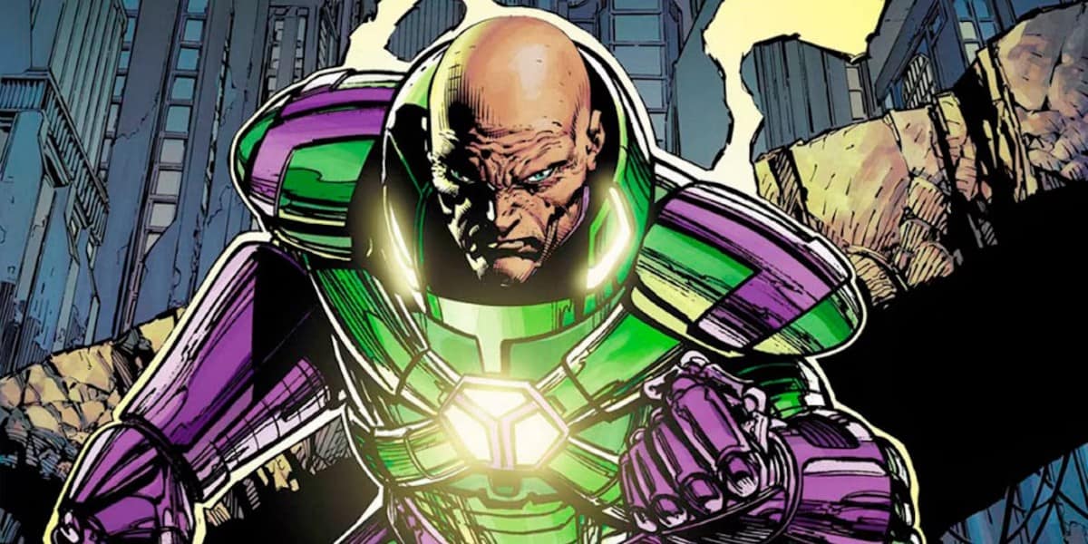 Superman villain Lex Luthor in his War Suit