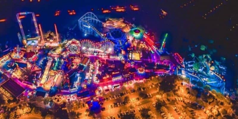 Luna Park at nighttime