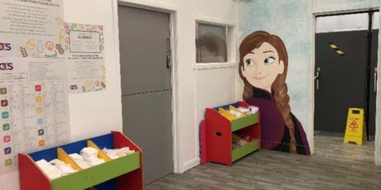 Manston Detention Camp's Frozen Mural