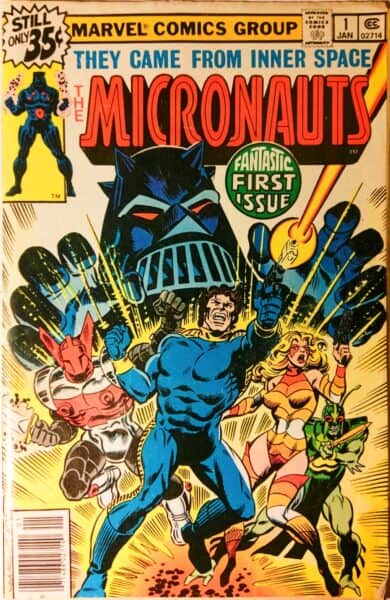 The Micronauts #1 Cover