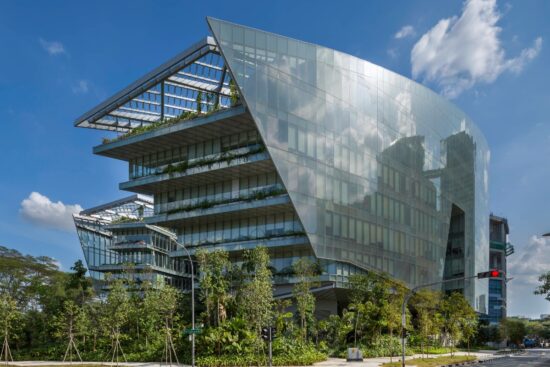 "Sandcrawler" ILM Building in Singapore
