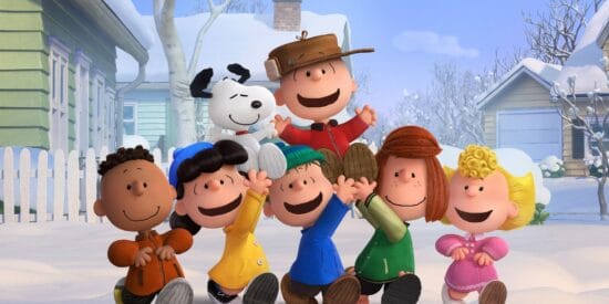 The gang in The Peanuts Movie