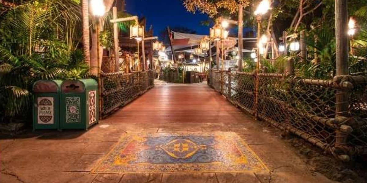 Tiana's Palace magic carpet