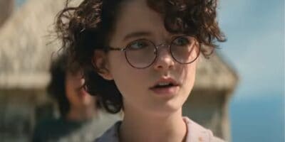 Phoebe (McKenna Grace) looking surprised in 'Ghostbusters: Afterlife'