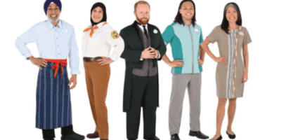 Five Disney Cast Members show off the new Disney Look rules, wearing costumes that don't necessarily correlate to their gender.