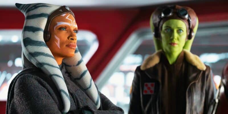 Ahsoka Tano and Hera Syndulla aboard a Rebel Starcruiser
