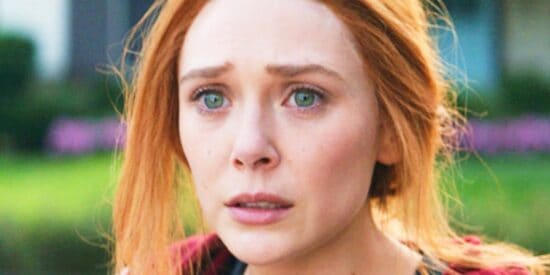Wandavision: Crying Elizabeth Olsen
