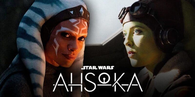Hera Syndulla (Mary Elizabeth Winstead) and Ahsoka Tano (Rosario Dawson) in 'Ahsoka'