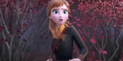 Anna in the Enchanted Forest in 'Frozen II'