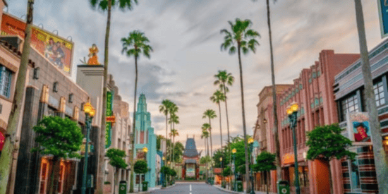 Streetscape at Hollywood Studios