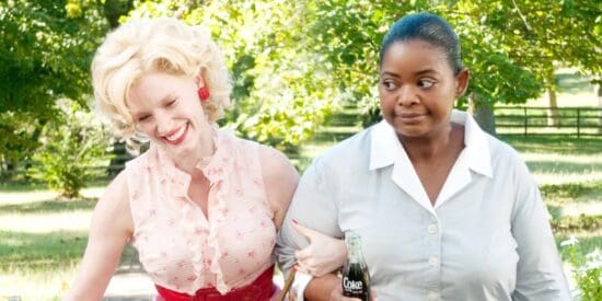 Jessica Chastain and Octavia Spencer in The Help