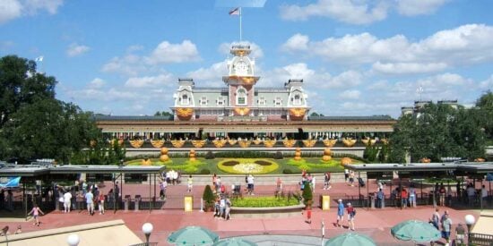 Magic Kingdom entrance at Walt Disney World Resort