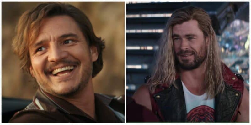 pedro pascal and chris hemsworth
