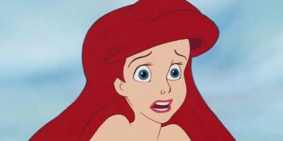Ariel gasping in The Little Mermaid