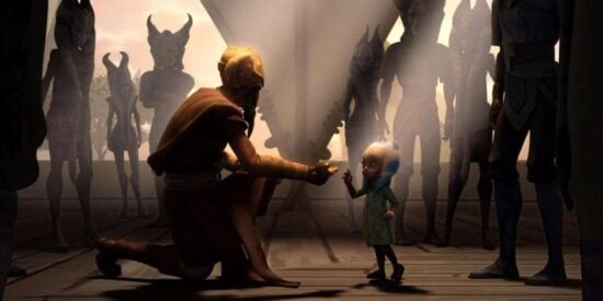 Plo Koon and Ahsoka in 'Tales of the Jedi'