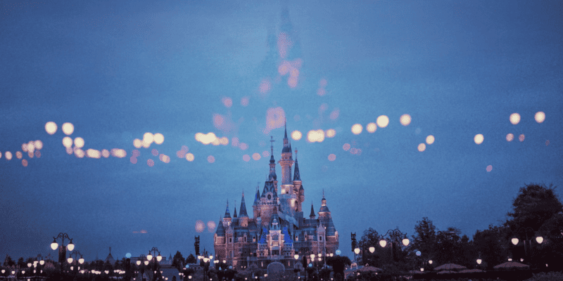 Disney castle china