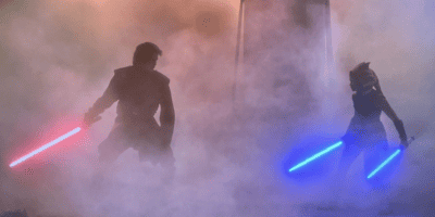 Dark Side Anakin vs Ahsoka on Mandalore