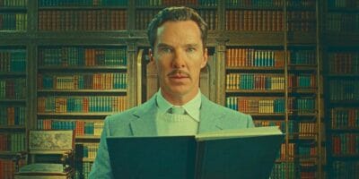 Benedict Cumberbatch in The Wonderful Story of Henry Sugar, the Wes Anderson Netflix adaptation