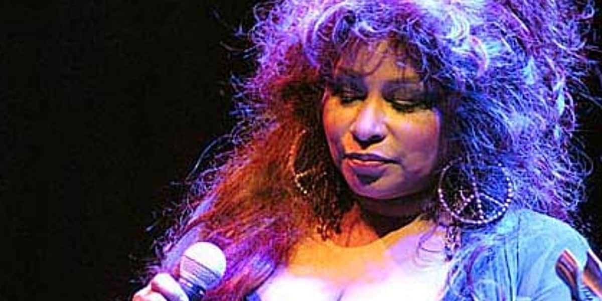 Chaka Khan performing